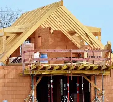 housebuilding, construction site, construction work