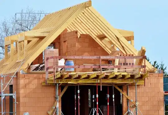 housebuilding, construction site, construction work