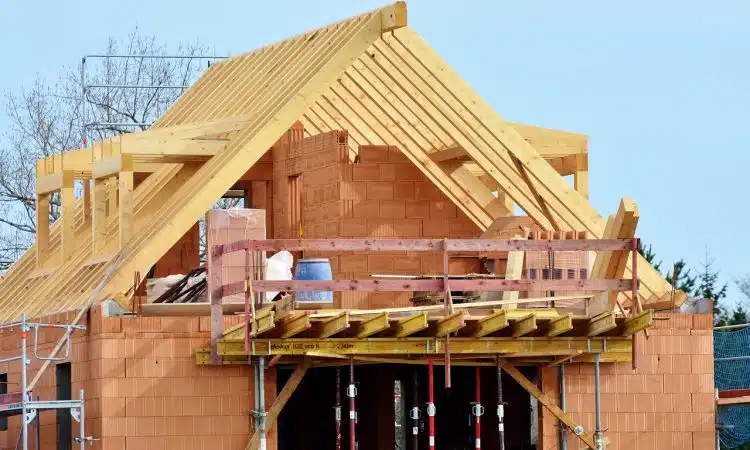 housebuilding, construction site, construction work