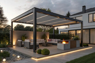 Pergola bioclimatique en aluminium : quel impact réel sur la valeur de votre bien ?
